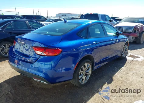 2015 Chrysler 200 S из США, поврежденный, VIN 1C3CCCDG2FN523243